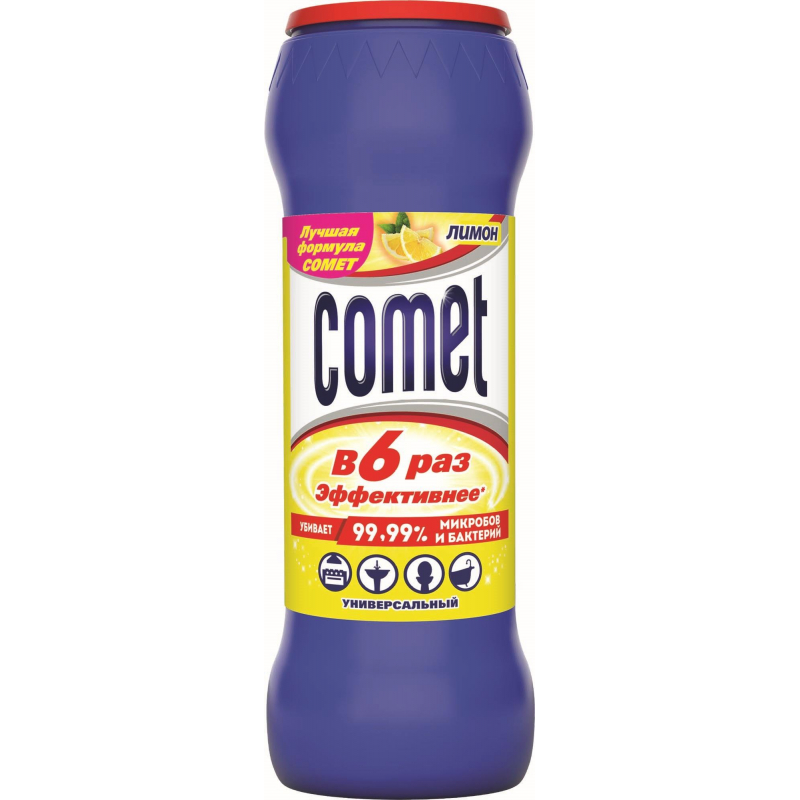 Универсальное чистящее средство Comet Лимон порошок 475г