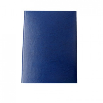 Папка адресная НЕБРАСКА, синий, выклейка диз. бумага, А4