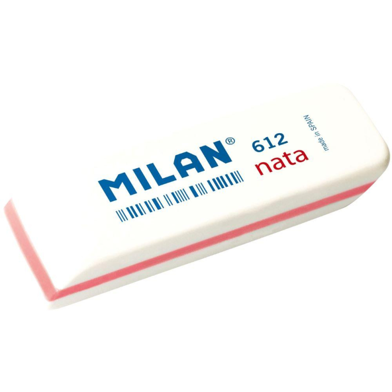 Ластик Milan из пластика 612, 2 шт/уп, в блист BPM9208 1380662