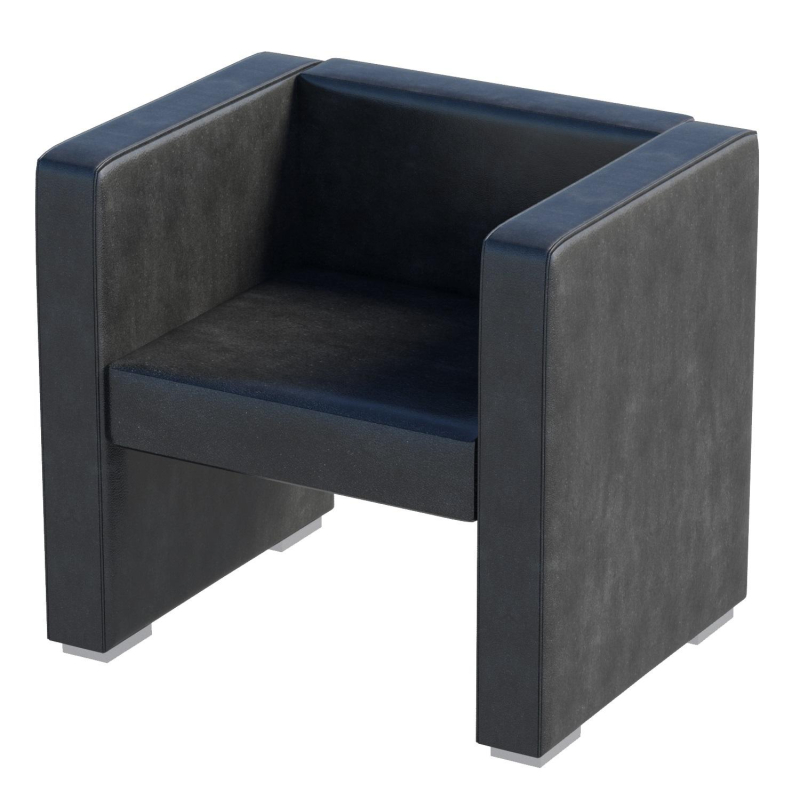 Кресло UEX_Бриф БФ.1 к/з черный Pegasso black